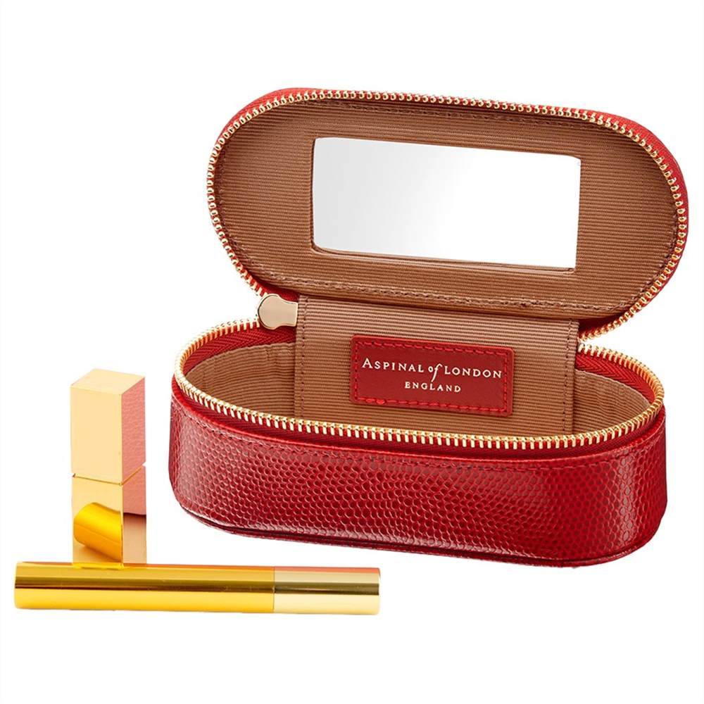 Aspinal of London Leather Handbag Tidy All Berry Red Aspinal of London Purses Aspinal of London Leather Handbag Tidy All Berry Red Aspinal of London Purses