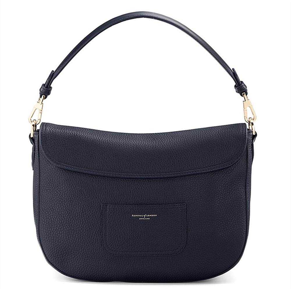 black ted baker : michael michael kors jet set travel nylon packable toteAspinal of London Letterbox Slouchy Saddle BagNavy Aspinal of London Handbags