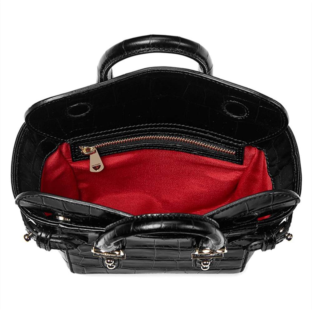 ted baker sandale : michael kors bodie slipAspinal of London Marylebone Micro Leather Tote Bag Black Aspinal of London Handbags