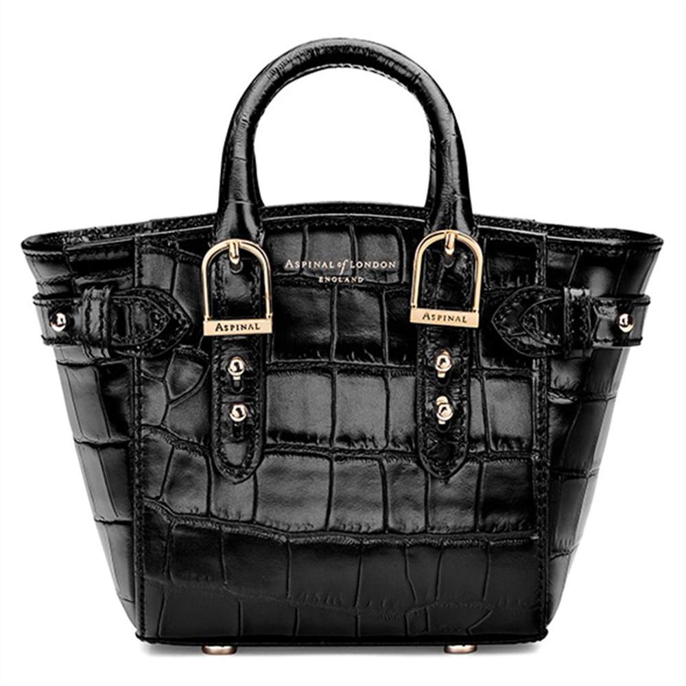 ted baker sandale : michael kors bodie slipAspinal of London Marylebone Micro Leather Tote Bag Black Aspinal of London Handbags