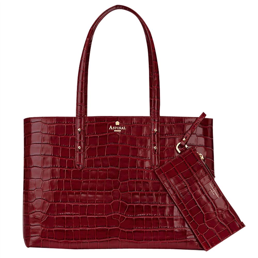 Aspinal of London Regent Leather Tote BagBordeaux Aspinal of London Handbags Aspinal of London Regent Leather Tote BagBordeaux Aspinal of London Handbags
