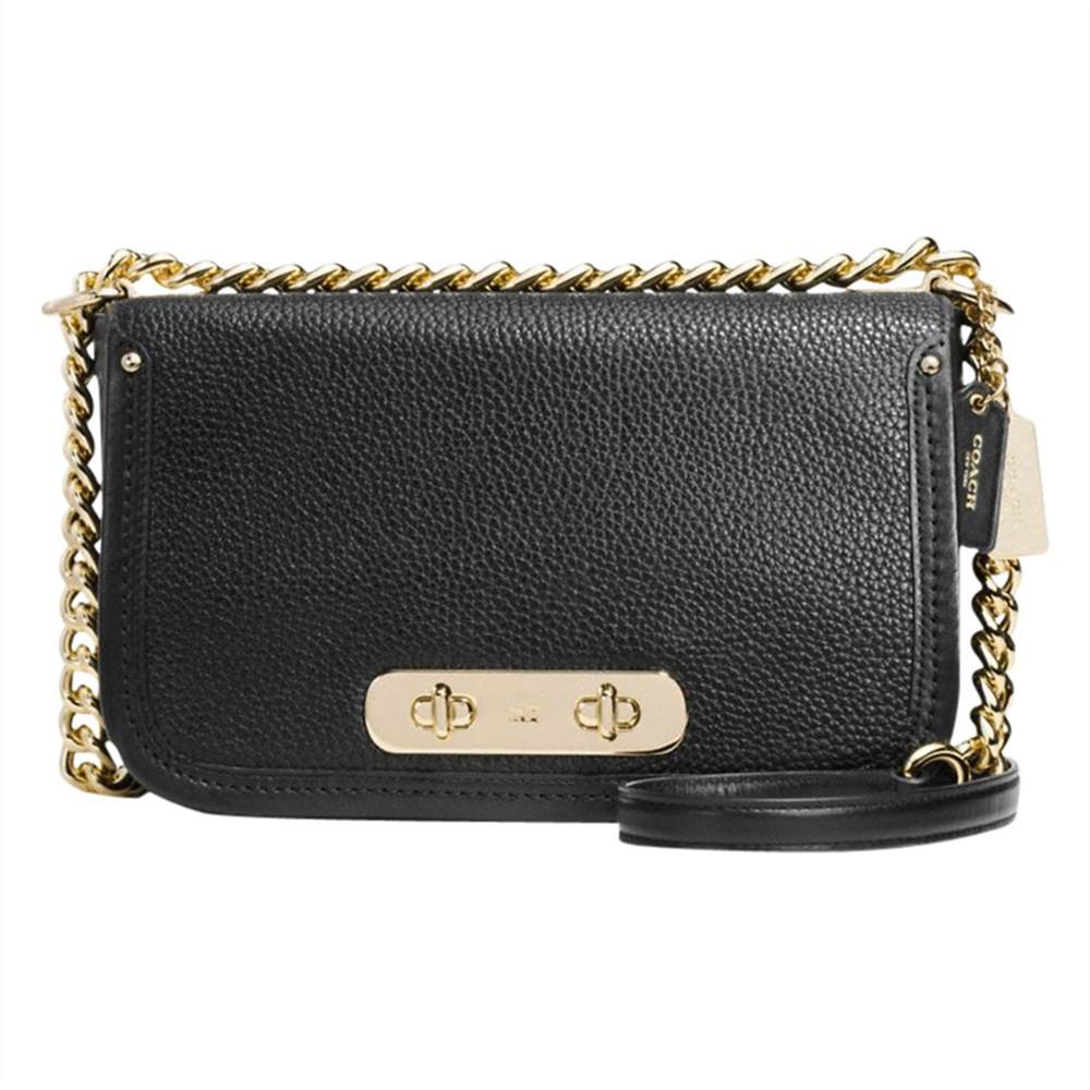 Coach Swagger Leather Shoulder Bag Coach Handbags