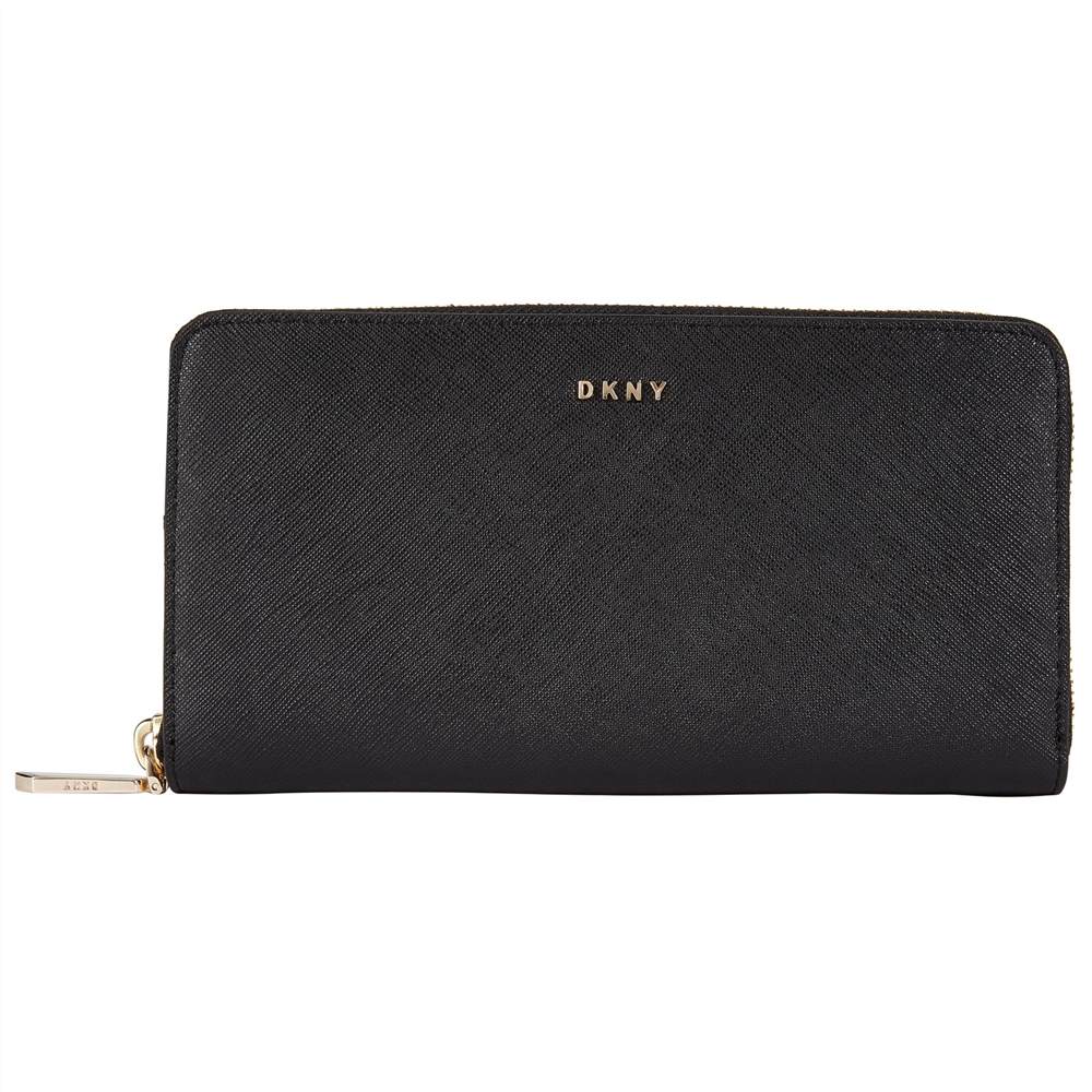 DKNY Bryant Park Saffiano Leather Zip Around PurseBlack DKNY Purses DKNY Bryant Park Saffiano Leather Zip Around PurseBlack DKNY Purses