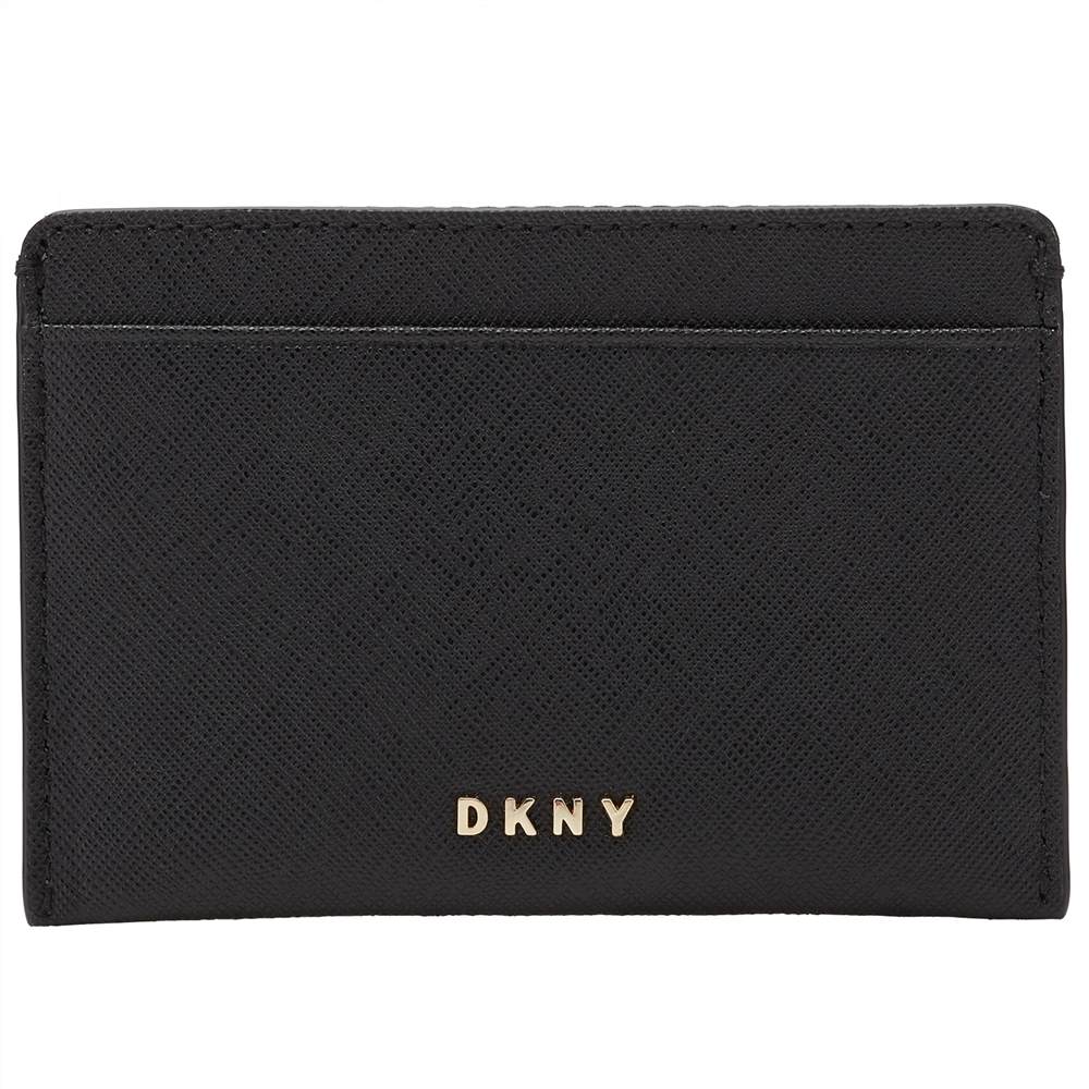 DKNY Bryant Park Small Leather Card Holder Black DKNY Handbags DKNY Bryant Park Small Leather Card Holder Black DKNY Handbags