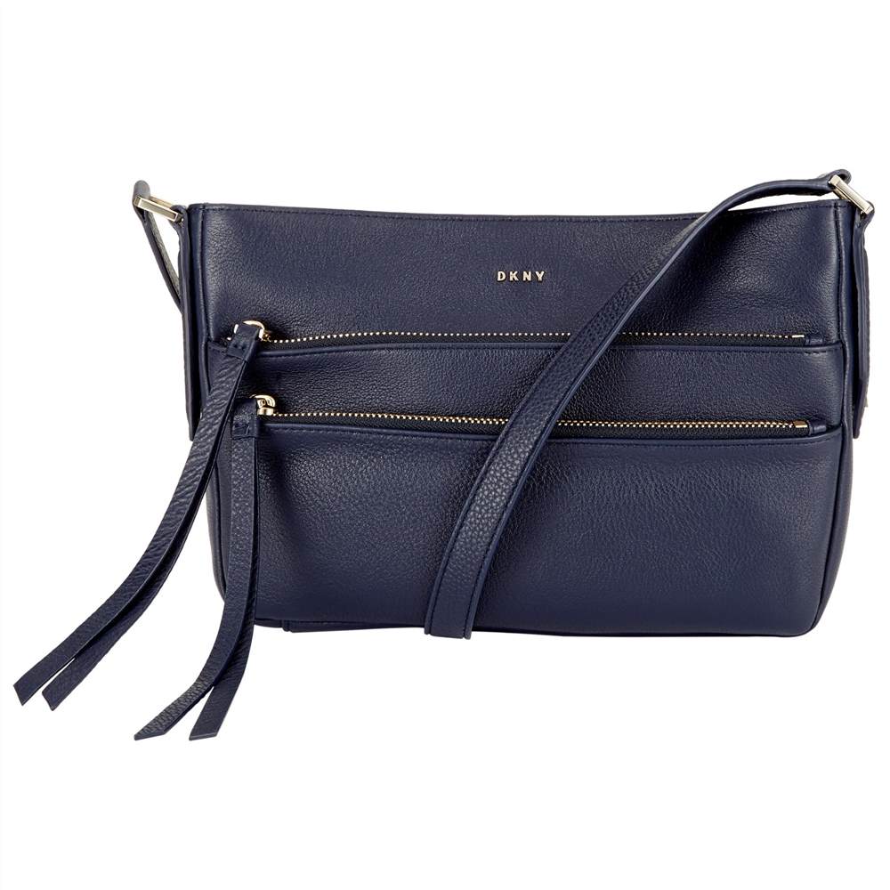DKNY Chelsea Vintage Leather Small Cross Body BagNavy DKNY Handbags DKNY Chelsea Vintage Leather Small Cross Body BagNavy DKNY Handbags
