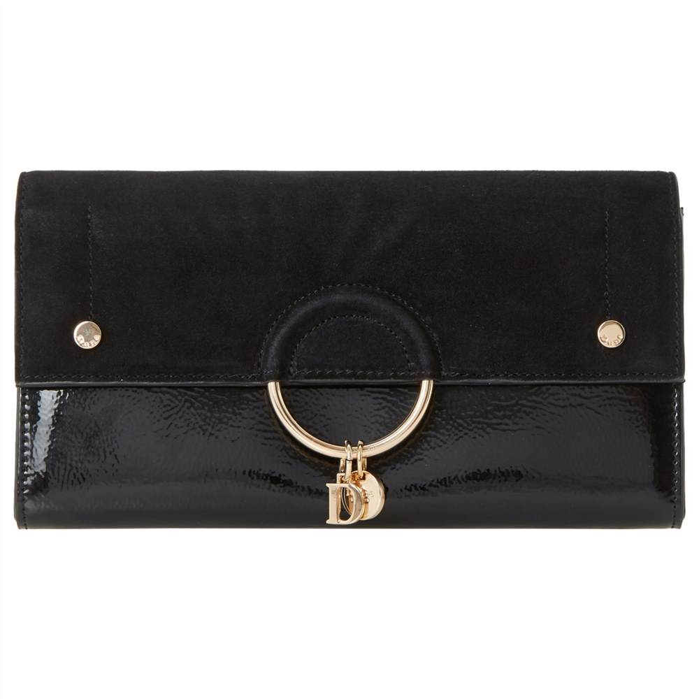 Dune Emmett Clutch BagBlack Suede Dune Handbags Dune Emmett Clutch BagBlack Suede Dune Handbags