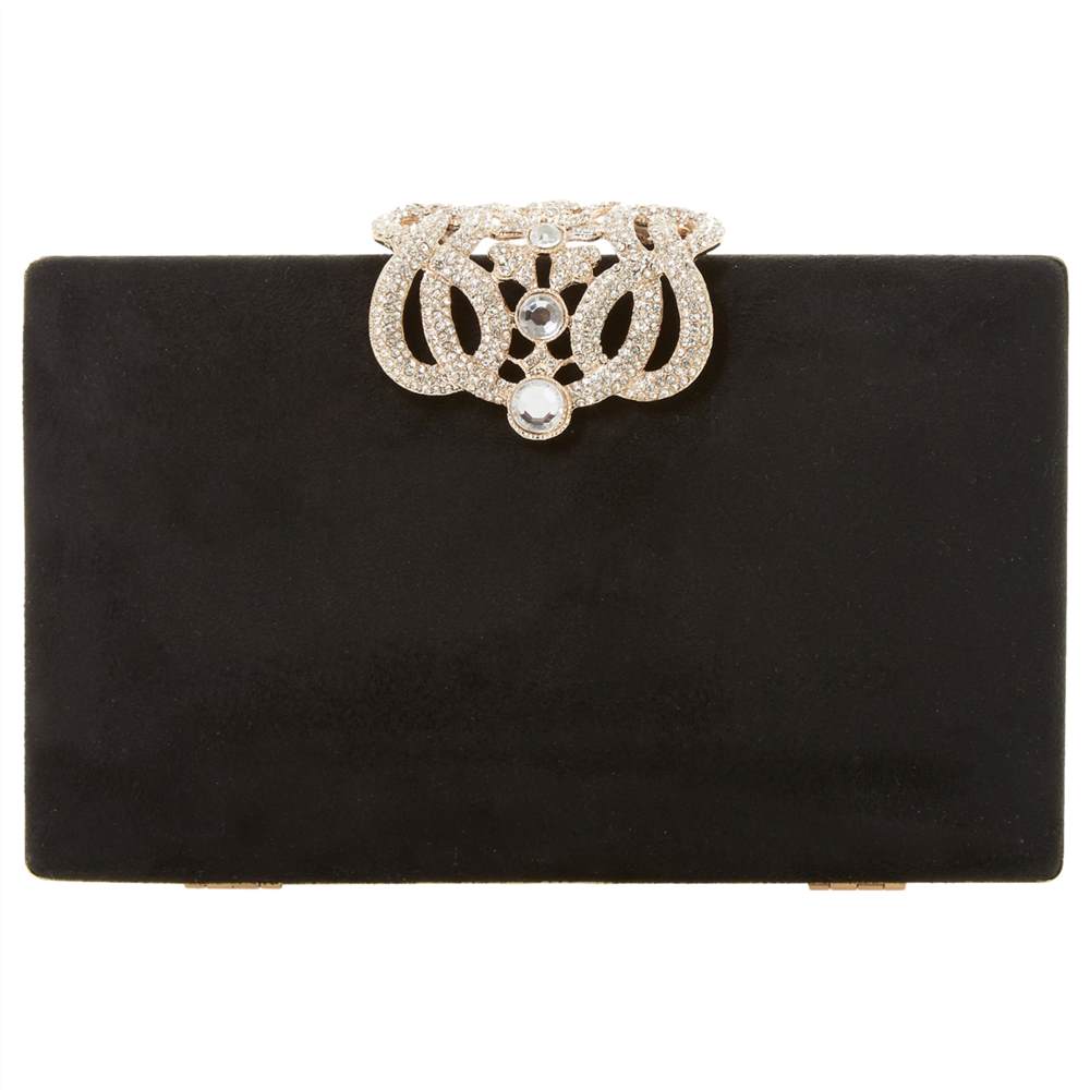 Dune Eterrnal Clutch BagBlack Dune Handbags