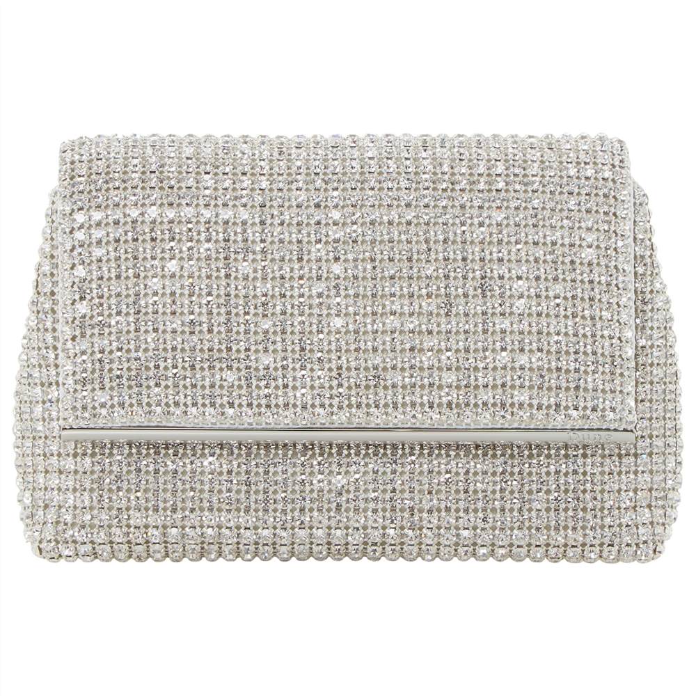 Dune Everlina Clutch Bag Silver Dune Handbags Dune Everlina Clutch Bag Silver Dune Handbags