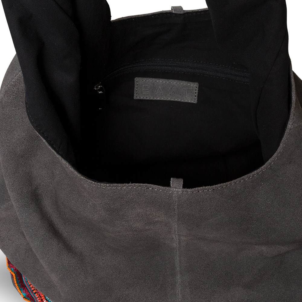 mulberry darwin bag : 30t1gkns2bEast Leather Patchwork Jute Bag Greystone East Handbags