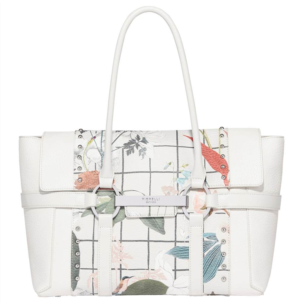 Fiorelli Barbican Large Flapover Patterned Tote Bag Fiorelli Handbags