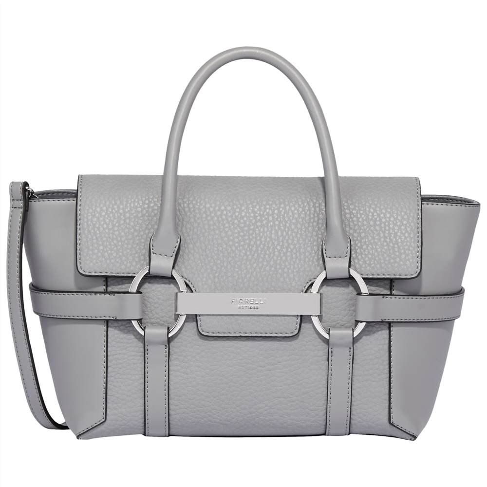 Fiorelli Barbican Small Flapover Tote Bag Belgrave Grey Casual Mix Fiorelli Handbags