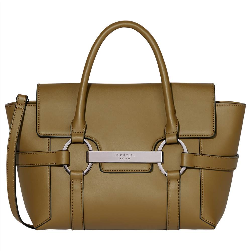 Fiorelli Barbican Small Flapover Tote BagOlive Fiorelli Handbags Fiorelli Barbican Small Flapover Tote BagOlive Fiorelli Handbags