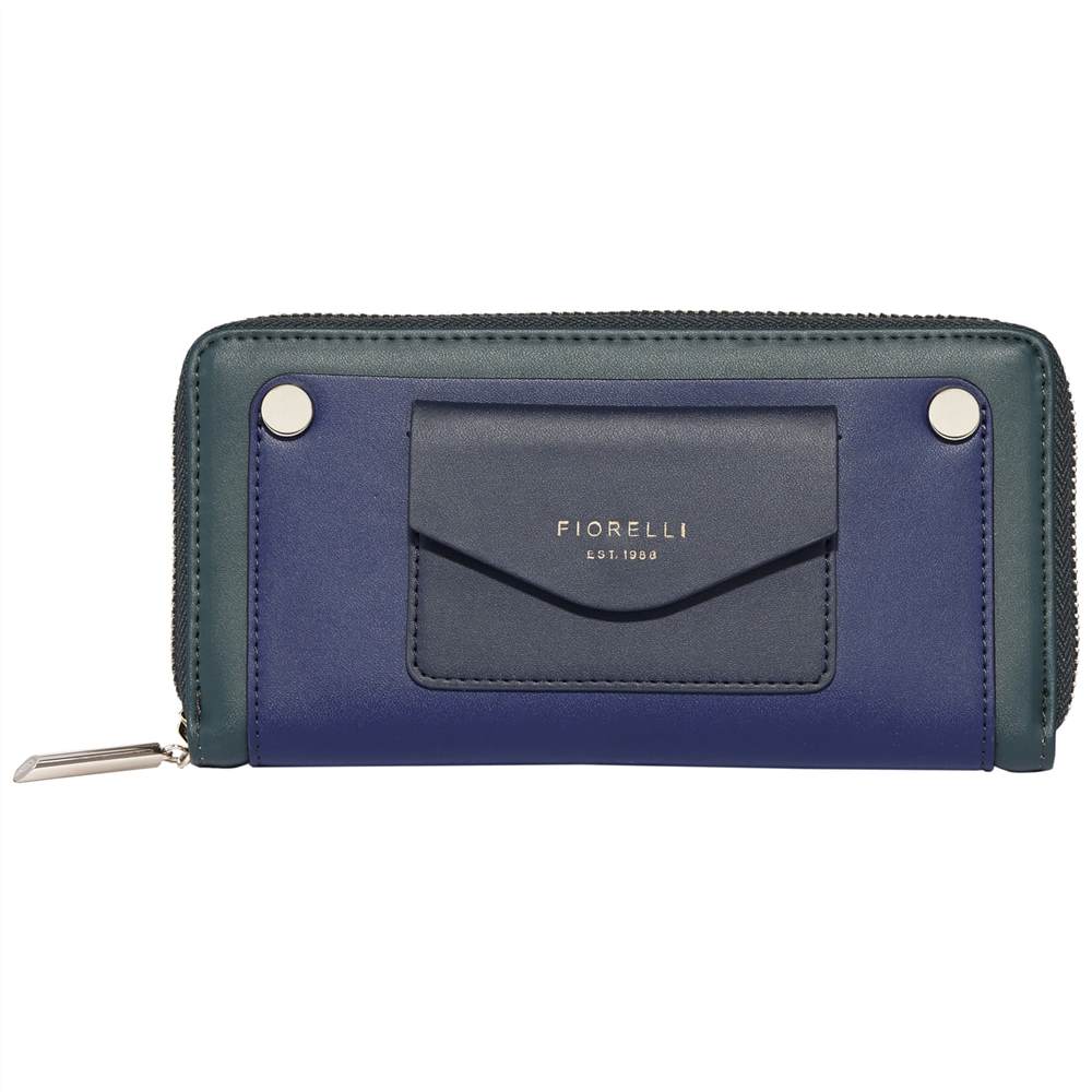 Fiorelli Farringdon Zip Around PurseBlue Mix Fiorelli Purses Fiorelli Farringdon Zip Around PurseBlue Mix Fiorelli Purses