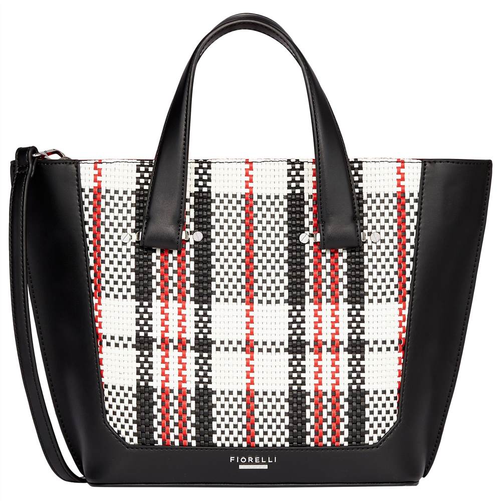 Fiorelli Tisbury Mini Tote Bag Mono Check Fiorelli Handbags