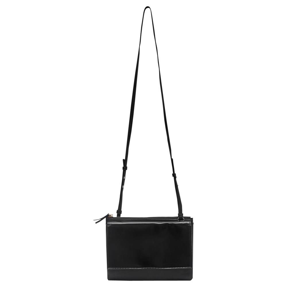 French Connection Callie Zip Pouch Black French Connection Handbags