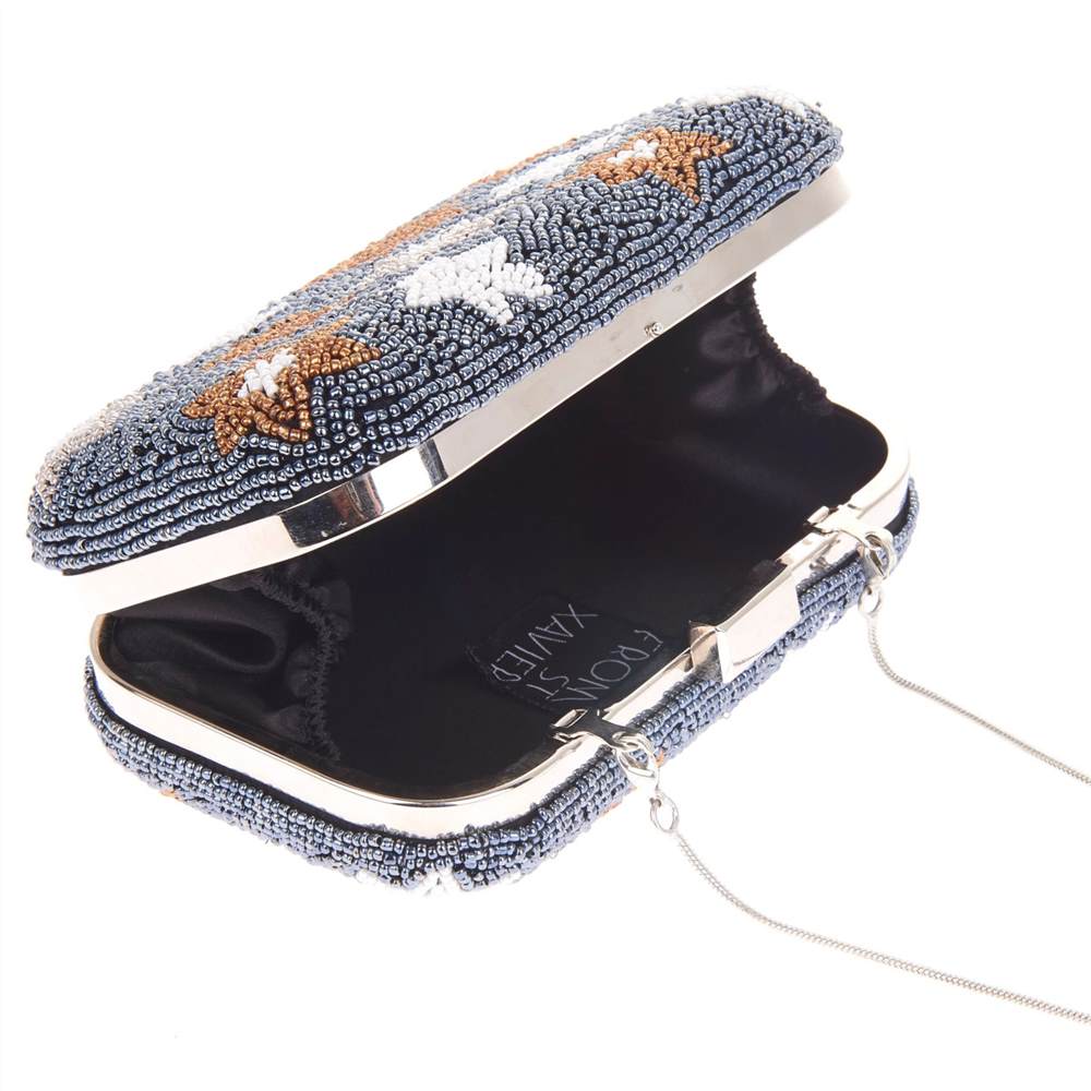 ted baker small patent purse : lk bennett kings road clearanceFrom St Xavier Stars Box Clutch Blue/Metallic From St Xavier Handbags
