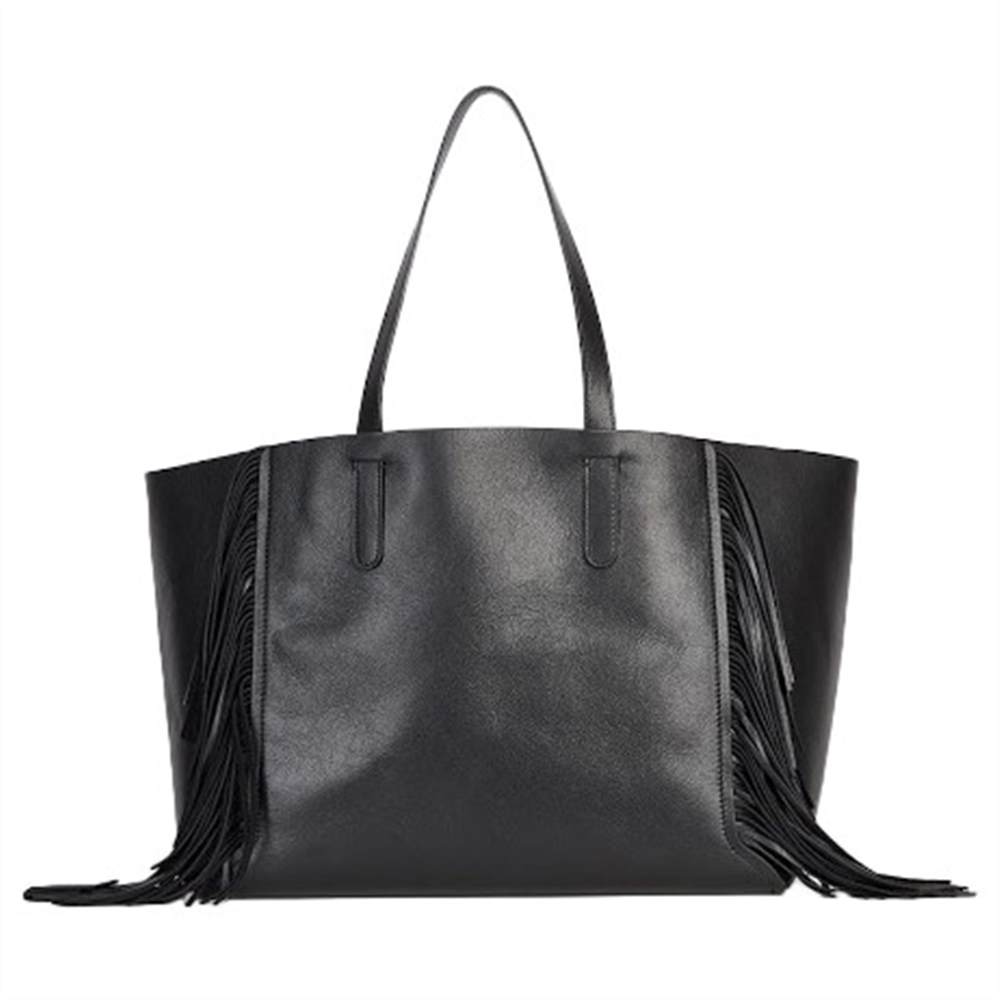 Gerard Darel Simple 2 Fun Tassel Fringe Tote Bag Black Gerard Darel Handbags Gerard Darel Simple 2 Fun Tassel Fringe Tote Bag Black Gerard Darel Handbags