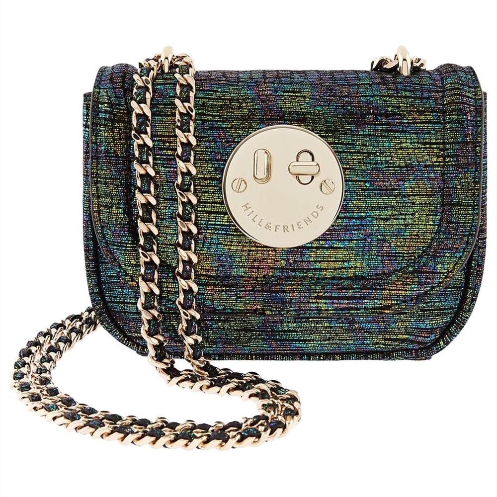Hill and Friends Happy Tweency Chain Leather Across Body Bag Hill and Friends Handbags Hill and Friends Happy Tweency Chain Leather Across Body Bag Hill and Friends Handbags