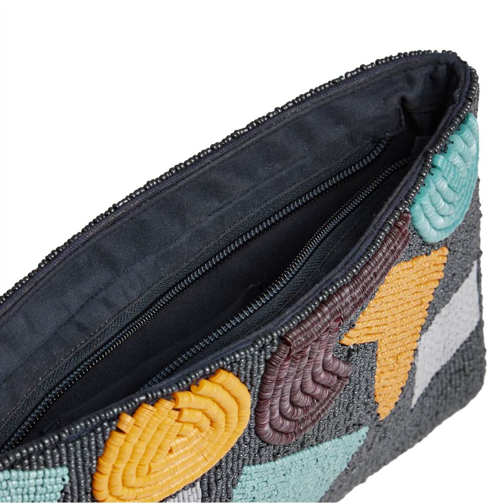 ted baker leather purse sale : lk bennett corkJaeger Abstract Beaded Clutch Bag Navy Jaeger Handbags