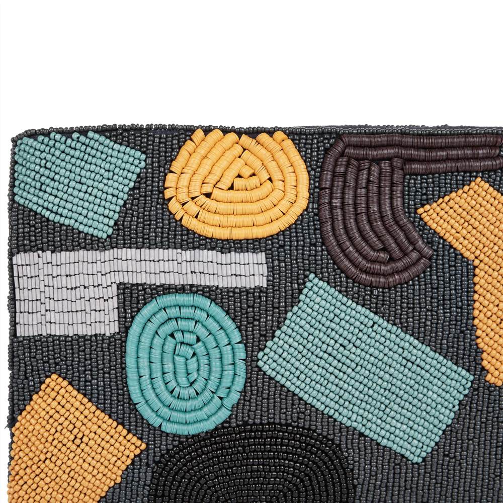 ted baker leather purse sale : lk bennett corkJaeger Abstract Beaded Clutch Bag Navy Jaeger Handbags