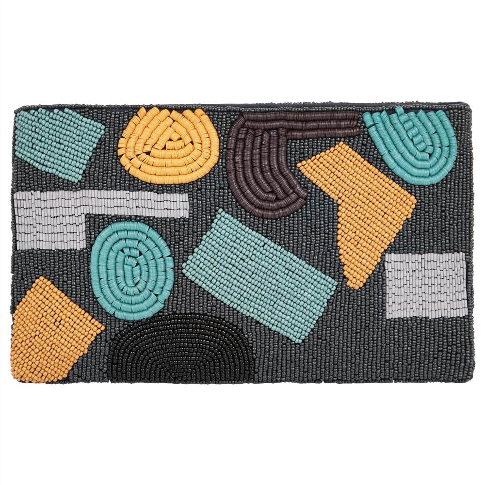 Jaeger Abstract Beaded Clutch Bag Navy Jaeger Handbags Jaeger Abstract Beaded Clutch Bag Navy Jaeger Handbags