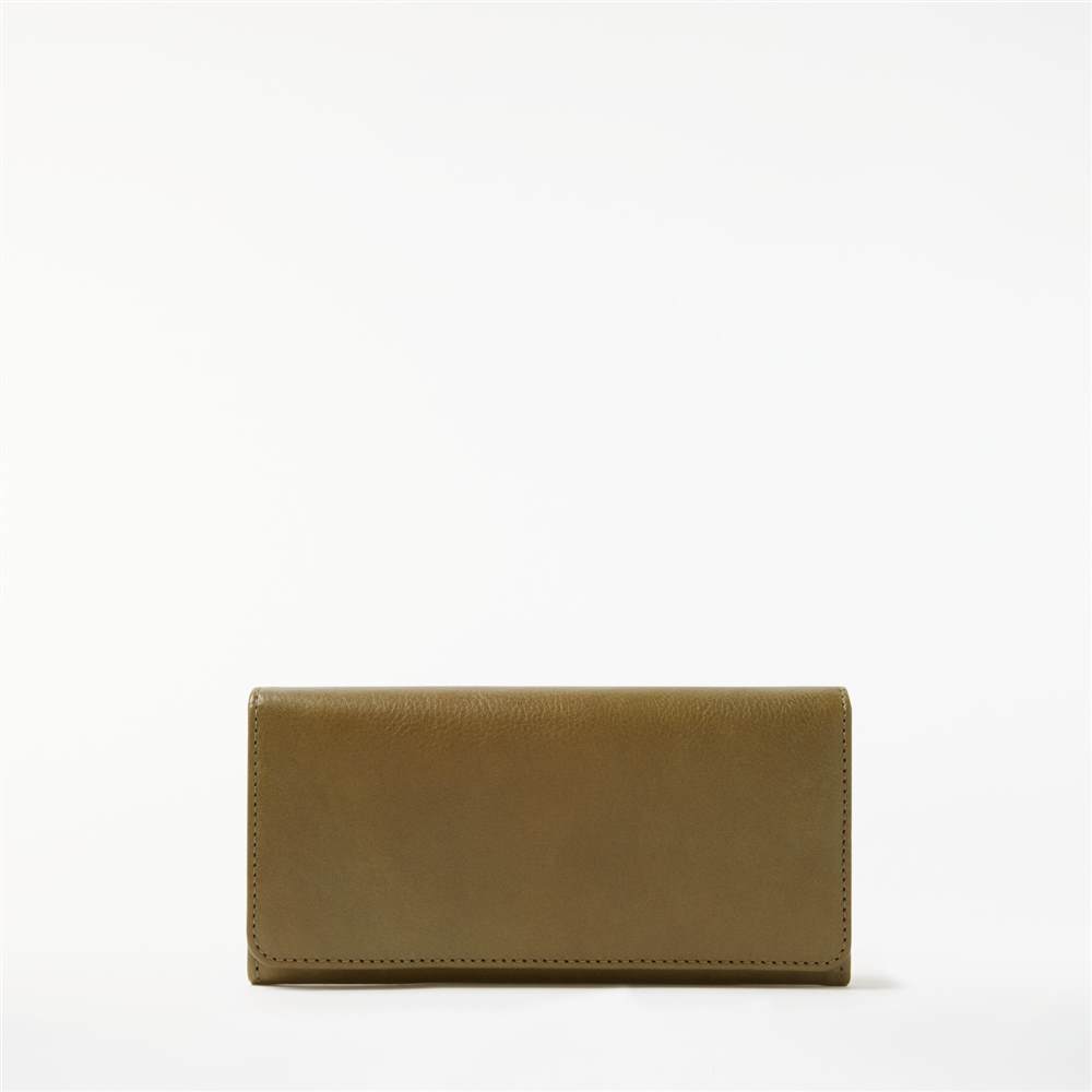 John Lewis Lizzie Leather Slim Continental PurseOlive John Lewis Purses John Lewis Lizzie Leather Slim Continental PurseOlive John Lewis Purses