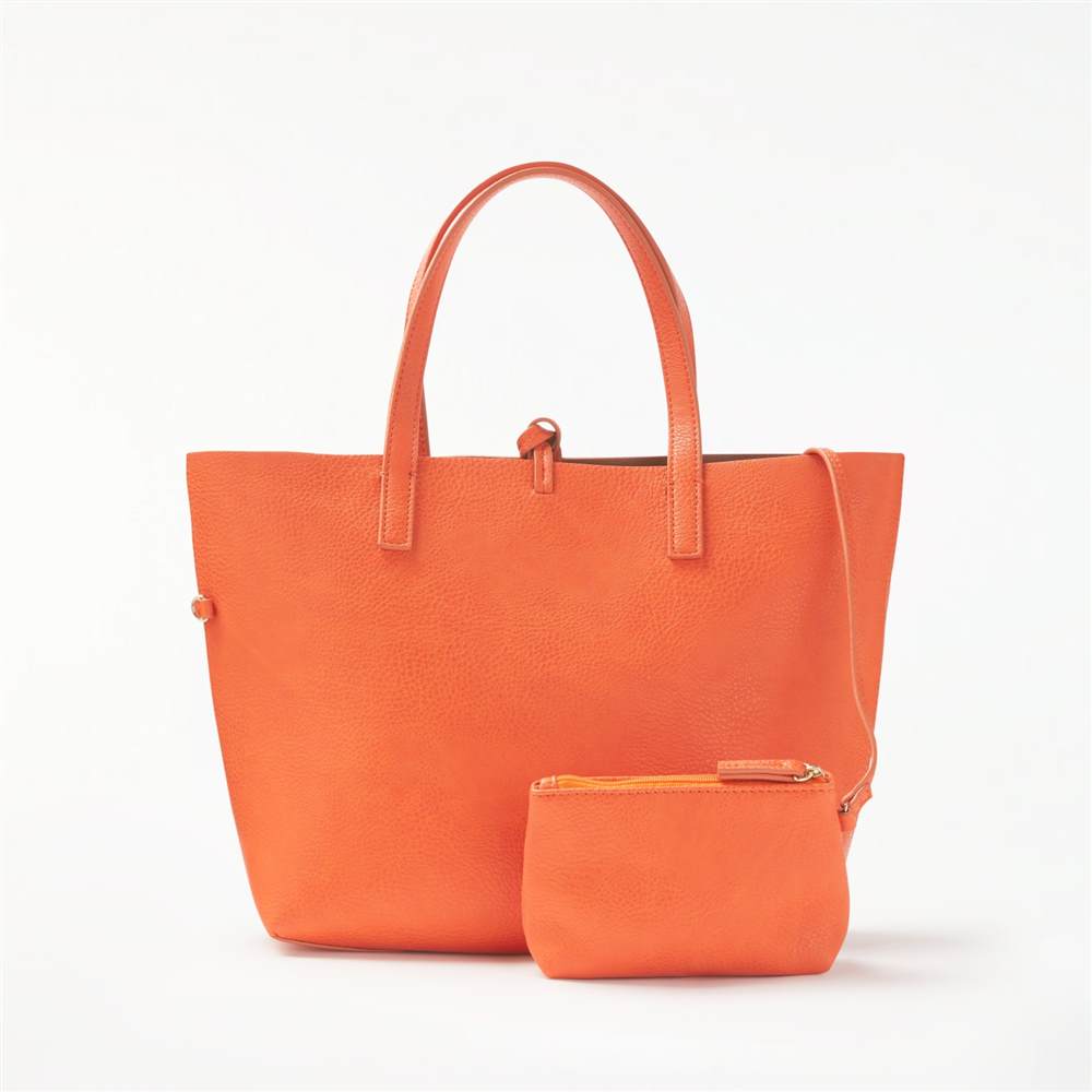 John Lewis Rachel Reversible Grab Bag Orange/Tan John Lewis Handbags John Lewis Rachel Reversible Grab Bag Orange/Tan John Lewis Handbags
