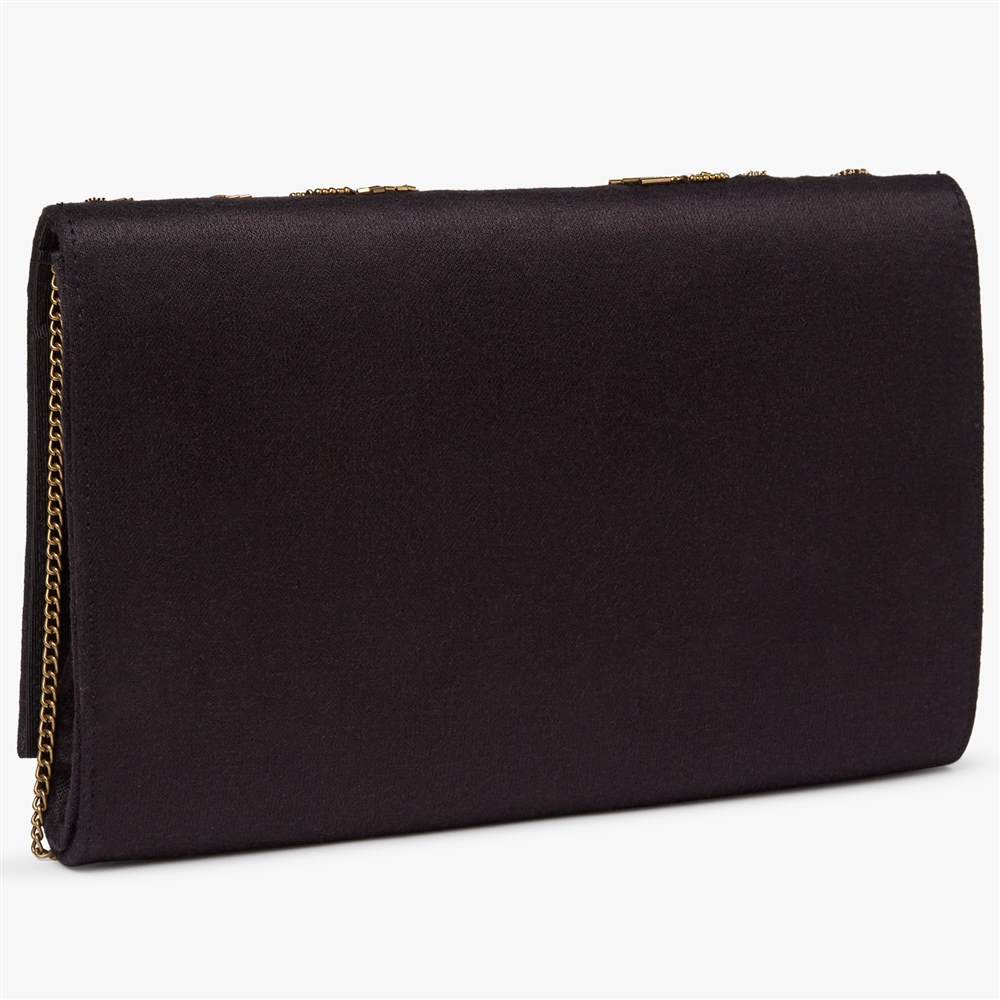 mulberry bayswater leopard print bag : lk bennett navy patent bagJohn Lewis Starr Envelope Clutch Bag Black/Gold John Lewis Handbags