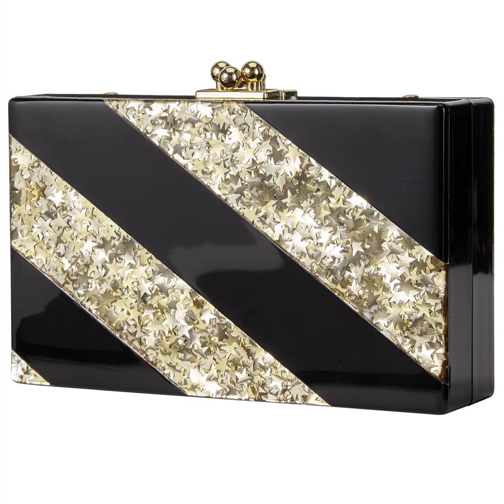ted baker bag floral print : michael kors mercer coinJohn Lewis Striped Stowe Box Clutch Bag Star John Lewis Handbags