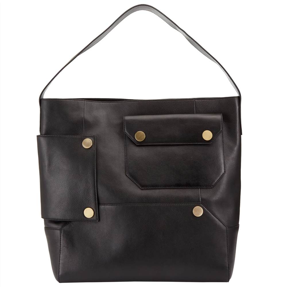 Kin by John Lewis Luna Leather Shoulder Bag Black Kin by John Lewis Handbags Kin by John Lewis Luna Leather Shoulder Bag Black Kin by John Lewis Handbags