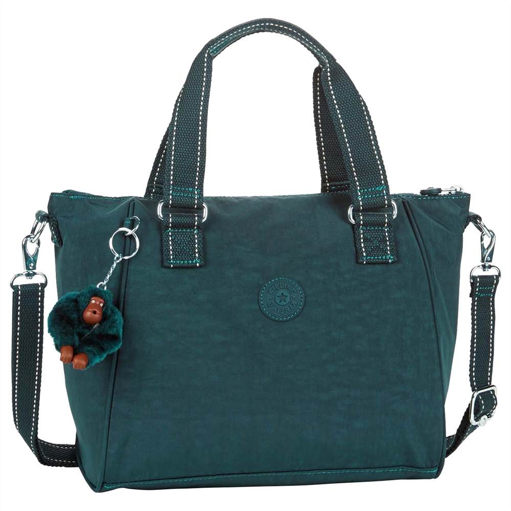 Kipling Amiel Medium HandbagDeep Emerald Kipling Handbags Kipling Amiel Medium HandbagDeep Emerald Kipling Handbags
