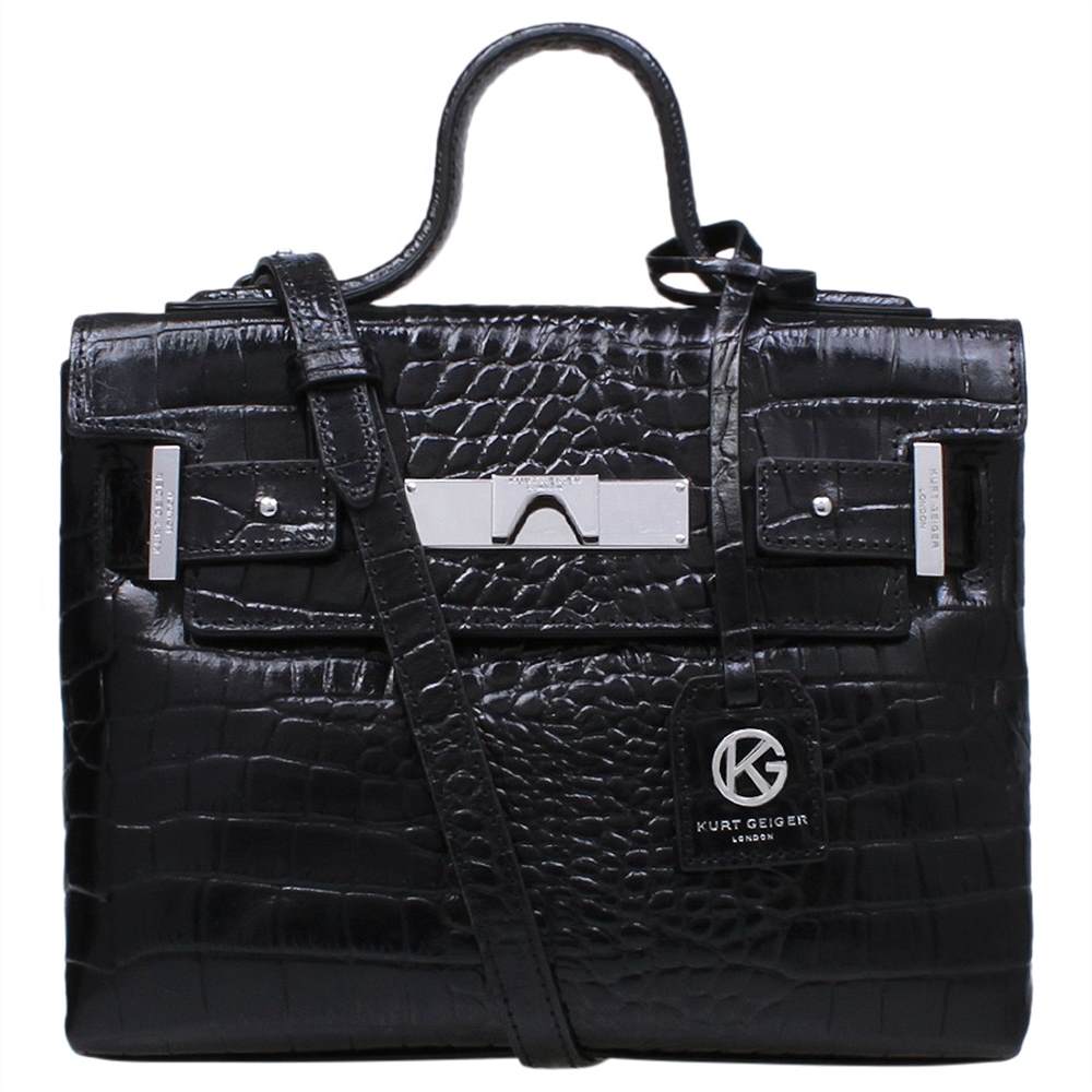 Kurt Geiger Mini Britt Leather Tote Bag Black Kurt Geiger Handbags Kurt Geiger Mini Britt Leather Tote Bag Black Kurt Geiger Handbags