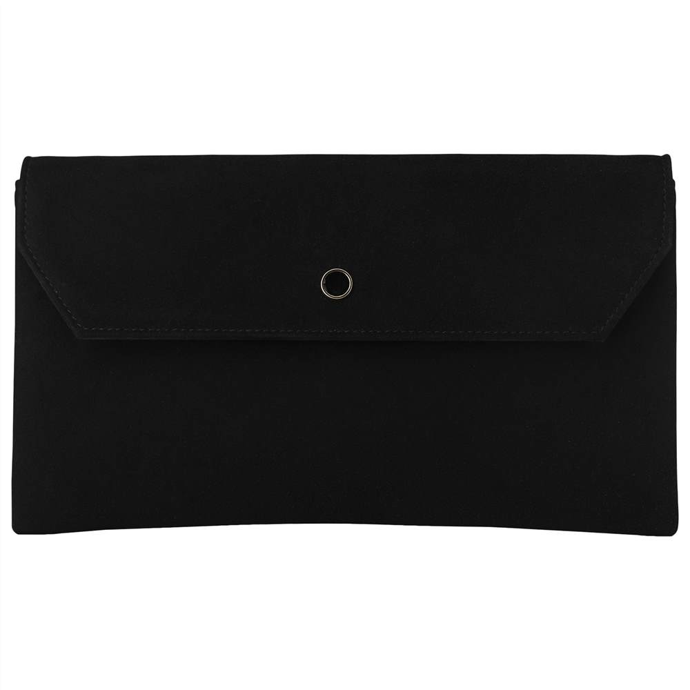 L.K. Bennett Dora Clutch BagBlack Suede L.K.Bennett Handbags L.K. Bennett Dora Clutch BagBlack Suede L.K.Bennett Handbags