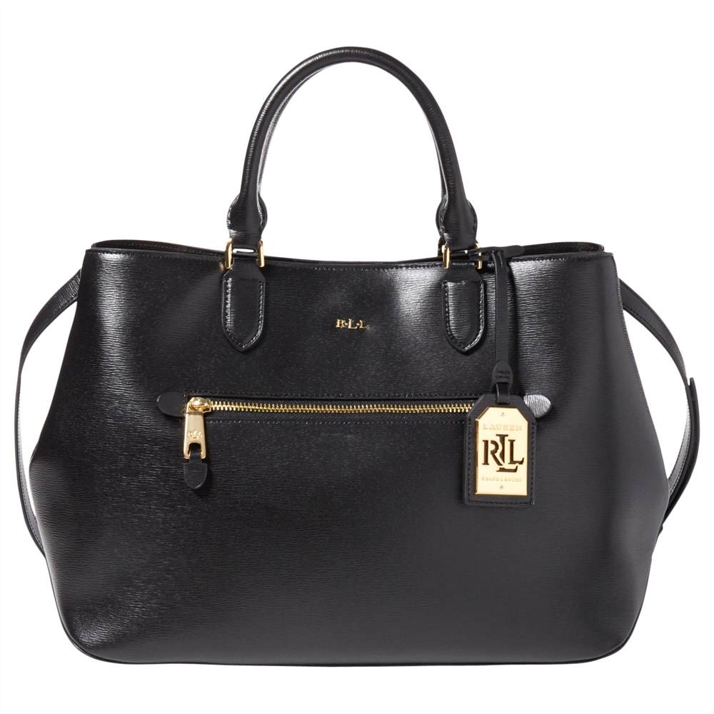 Lauren Ralph Lauren Saffiano Sabine Satchel Bag Black Ralph Lauren Handbags Lauren Ralph Lauren Saffiano Sabine Satchel Bag Black Ralph Lauren Handbags