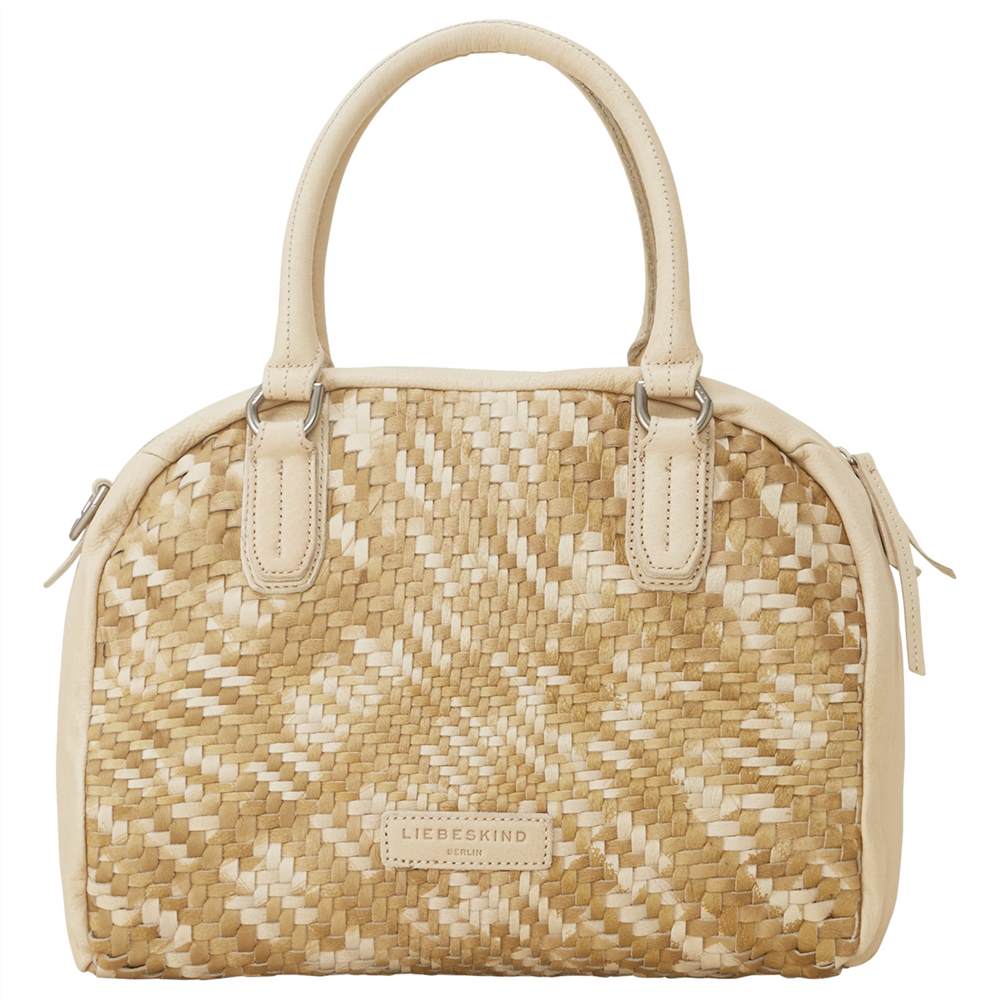 Liebeskind Boston Leather Shoulder Bag Beach Sand Liebeskind Handbags Liebeskind Boston Leather Shoulder Bag Beach Sand Liebeskind Handbags