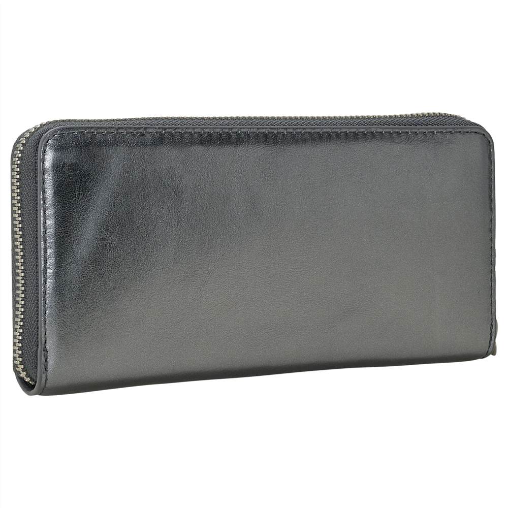 Liebeskind Conny Gigi W7 Leather Zip Around Purse Rock Grey Metallic Liebeskind Purses Liebeskind Conny Gigi W7 Leather Zip Around Purse Rock Grey Metallic Liebeskind Purses
