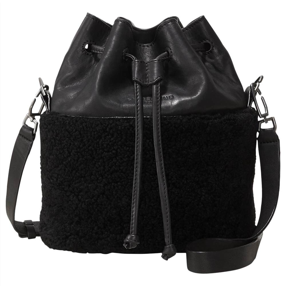 Liebeskind Louisville Mississippi Leather Bucket Bag Oil Black Liebeskind Handbags Liebeskind Louisville Mississippi Leather Bucket Bag Oil Black Liebeskind Handbags