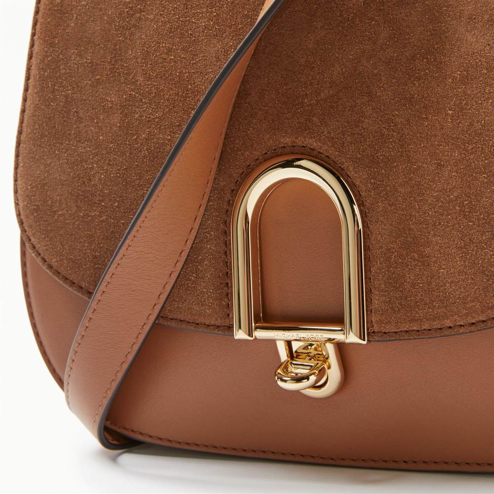 ted baker seacon small crosshatch icon bag : lk bennett judiMICHAEL Michael Kors Delfina Large Leather Saddle Bag Acorn MICHAEL Michael Kors Handbags