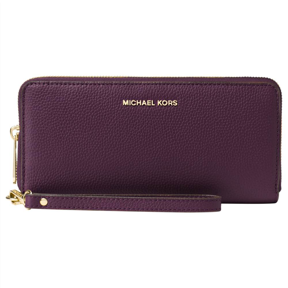 MICHAEL Michael Kors Jet Set Travel Continental Leather Zip Around PurseDamson MICHAEL Michael Kors Purses