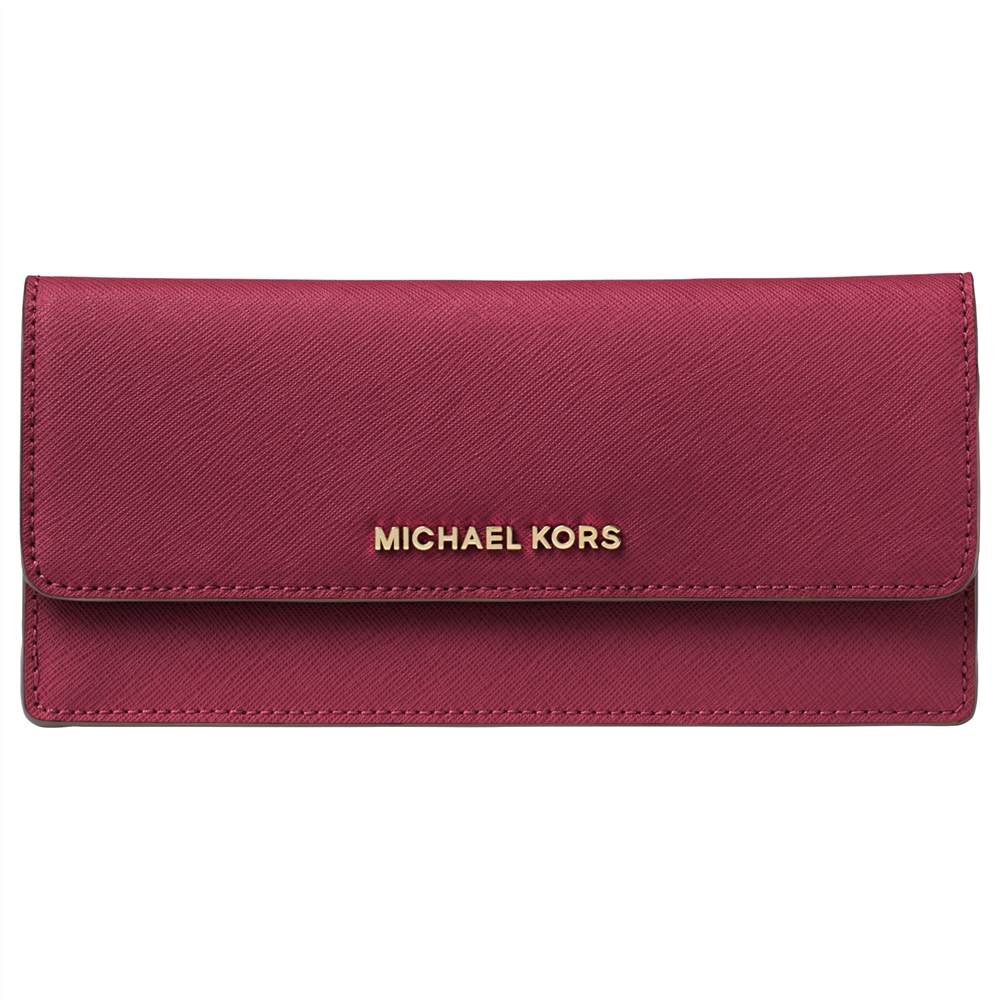 MICHAEL Michael Kors Jet Set Travel Leather Flapover WalletMulberry MICHAEL Michael Kors Purses MICHAEL Michael Kors Jet Set Travel Leather Flapover WalletMulberry MICHAEL Michael Kors Purses