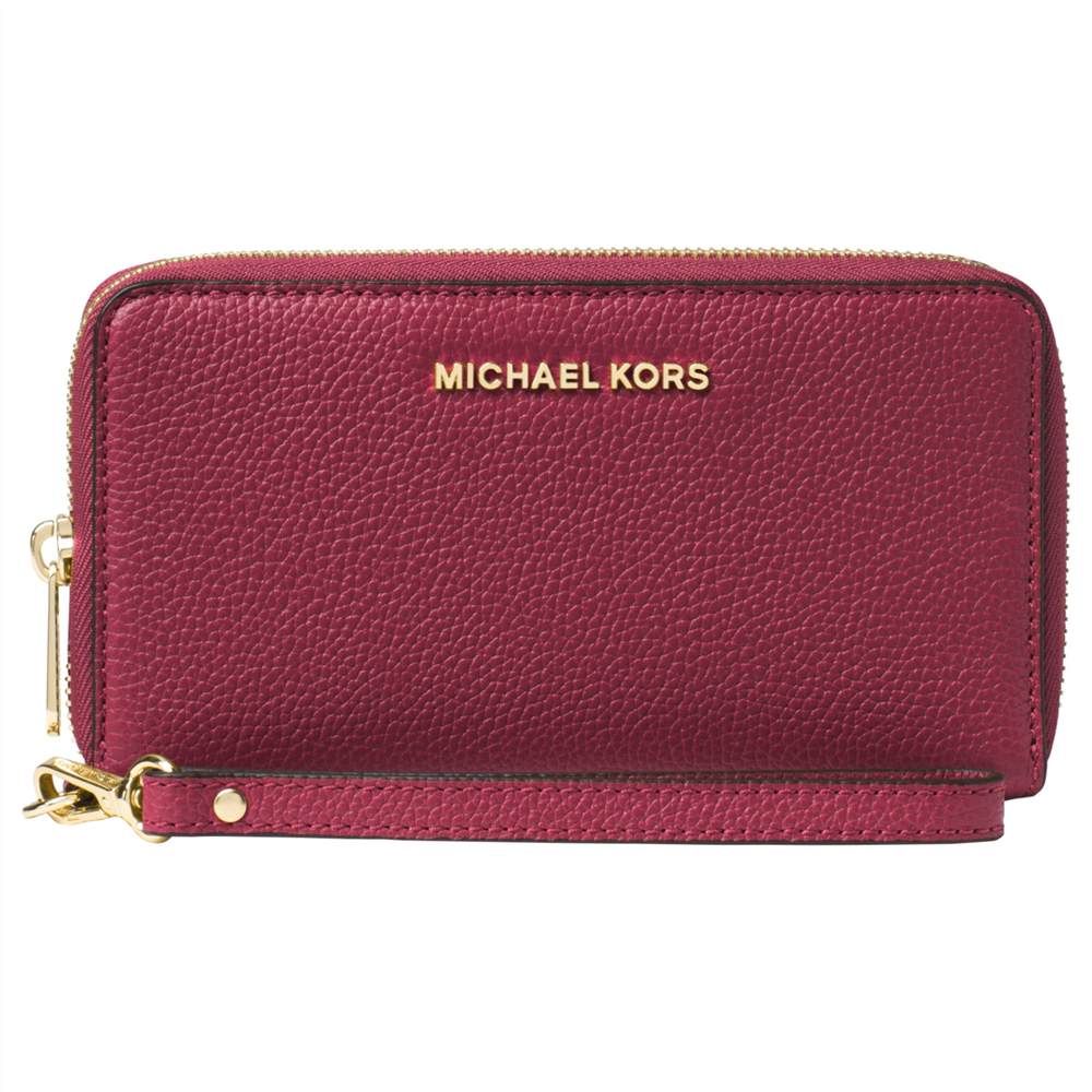 MICHAEL Michael Kors Jet Set Travel Leather Multi-Function PurseMulberry MICHAEL Michael Kors Purses MICHAEL Michael Kors Jet Set Travel Leather Multi-Function PurseMulberry MICHAEL Michael Kors Purses