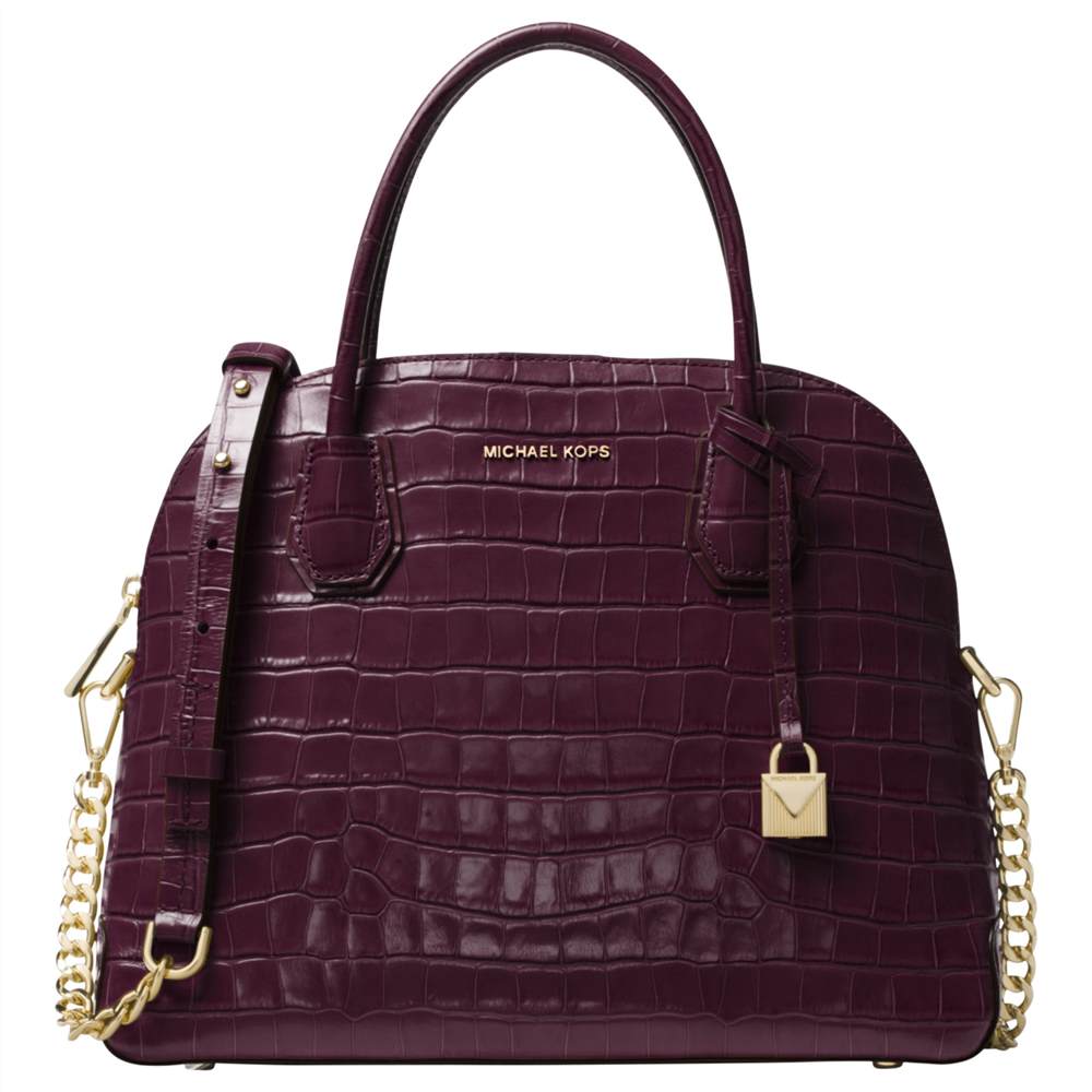 MICHAEL Michael Kors Mercer Large Leather Dome Satchel BagDamson MICHAEL Michael Kors Handbags MICHAEL Michael Kors Mercer Large Leather Dome Satchel BagDamson MICHAEL Michael Kors Handbags