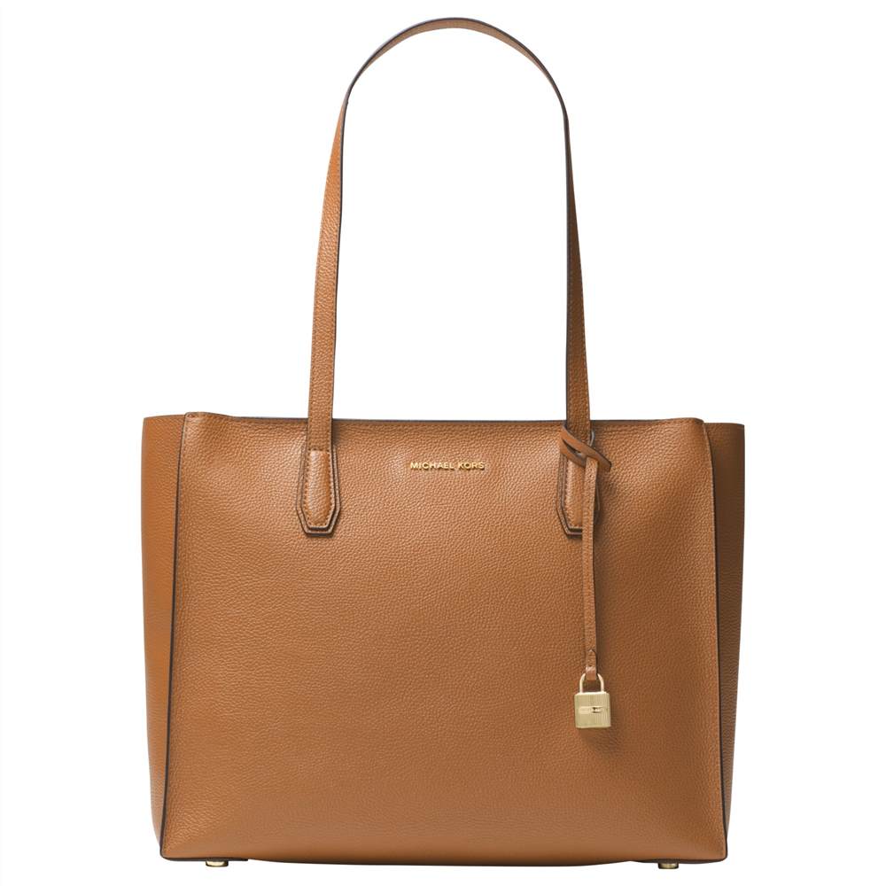 MICHAEL Michael Kors Mercer Large Leather Top Zip Tote BagAcorn MICHAEL Michael Kors Handbags MICHAEL Michael Kors Mercer Large Leather Top Zip Tote BagAcorn MICHAEL Michael Kors Handbags