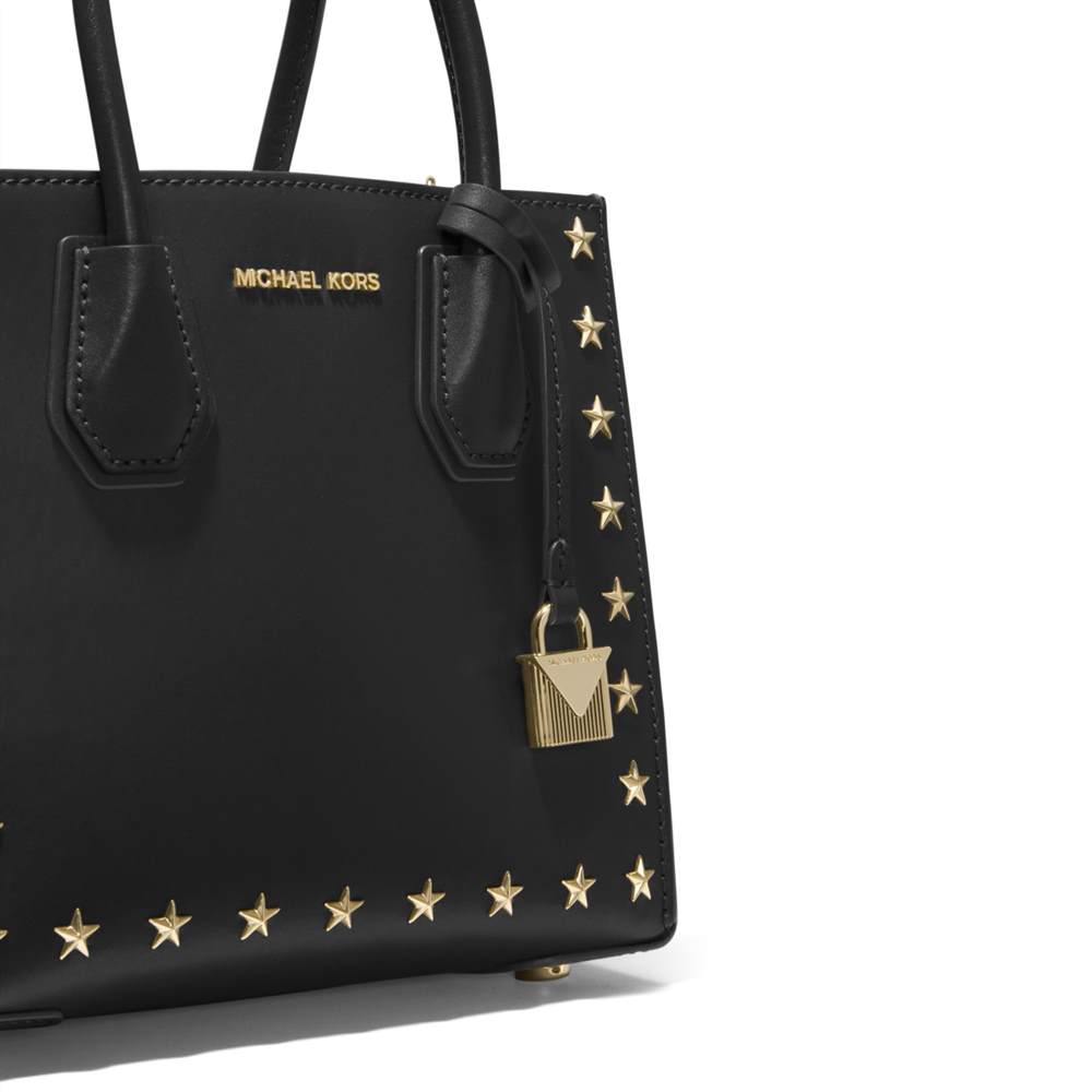 mulberry large tote bag : michael kors m425863qhpMICHAEL Michael Kors Mercer Leather Star Studded Tote Bag Black MICHAEL Michael Kors Handbags
