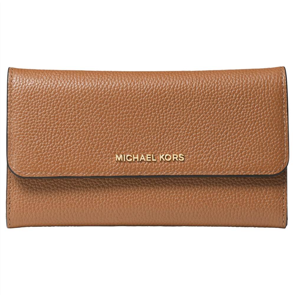 MICHAEL Michael Kors Money Pieces Leather Tri-Fold Purse Acorn MICHAEL Michael Kors Purses MICHAEL Michael Kors Money Pieces Leather Tri-Fold Purse Acorn MICHAEL Michael Kors Purses