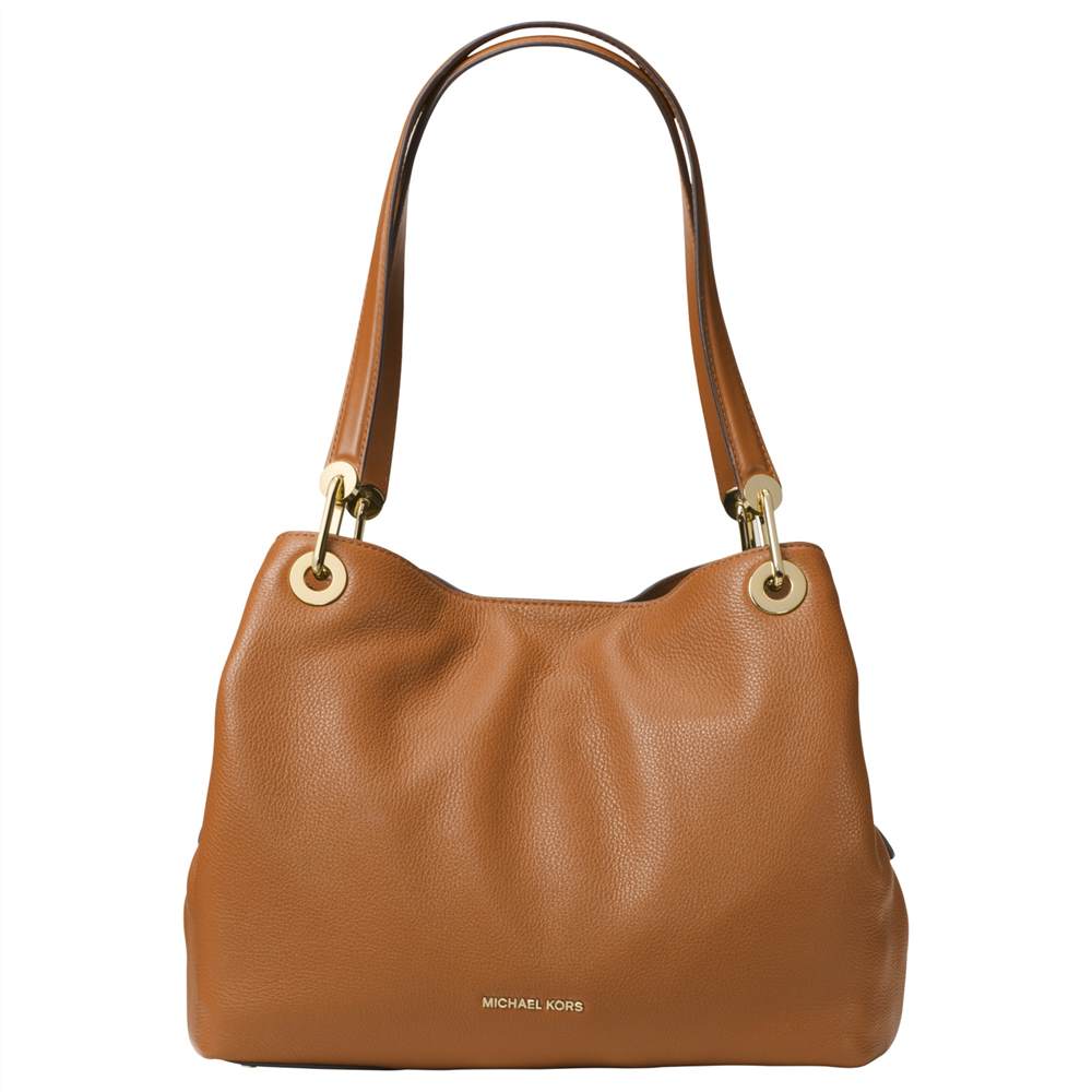 MICHAEL Michael Kors Raven Leather Large Shoulder BagAcorn MICHAEL Michael Kors Handbags MICHAEL Michael Kors Raven Leather Large Shoulder BagAcorn MICHAEL Michael Kors Handbags