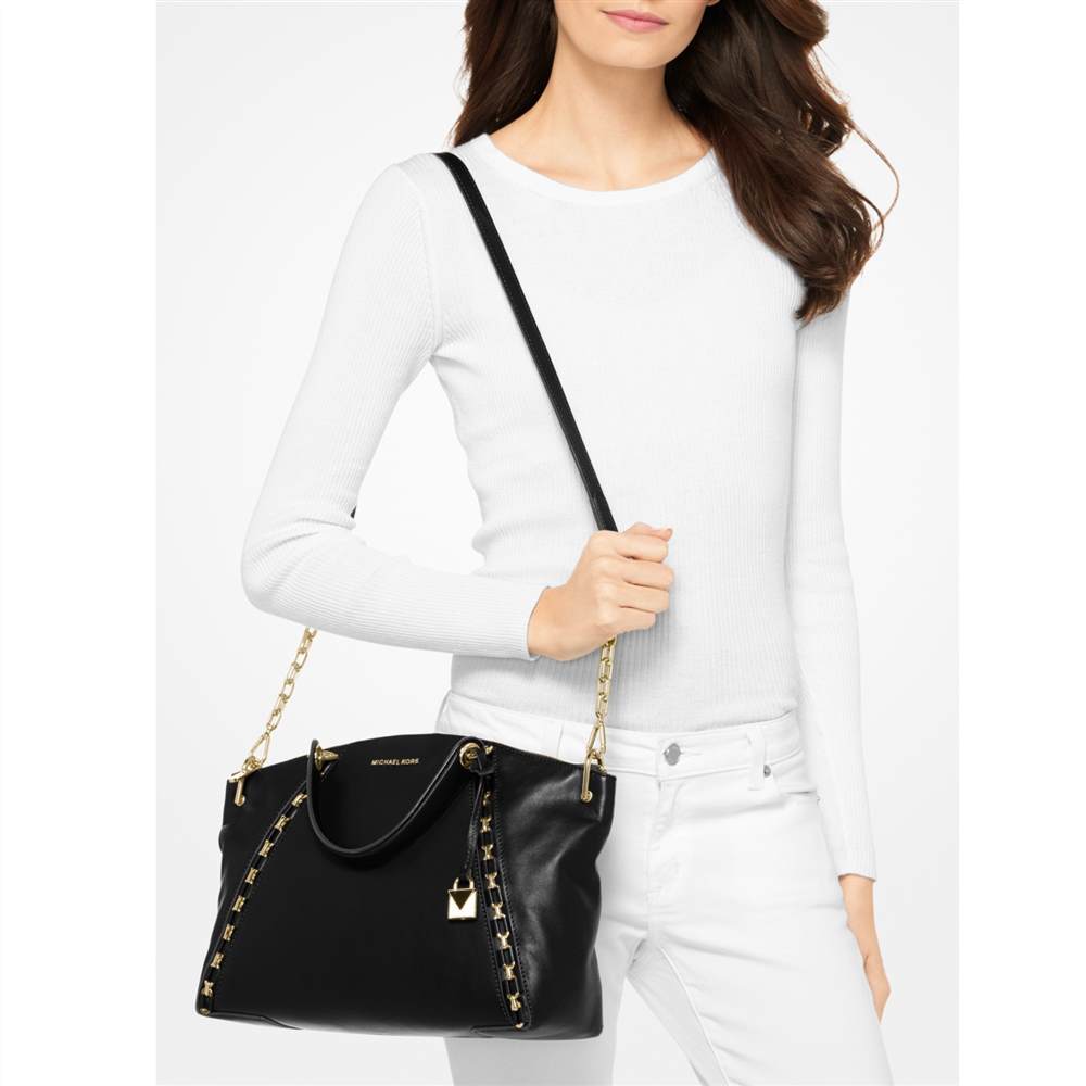 mulberry abbey bucket bag : ted baker patent purse saleMICHAEL Michael Kors Sadie Large Leather Satchel Bag Black MICHAEL Michael Kors Handbags