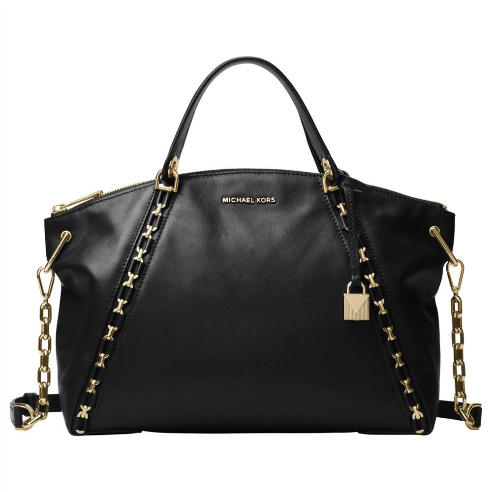 MICHAEL Michael Kors Sadie Large Leather Satchel Bag Black MICHAEL Michael Kors Handbags MICHAEL Michael Kors Sadie Large Leather Satchel Bag Black MICHAEL Michael Kors Handbags