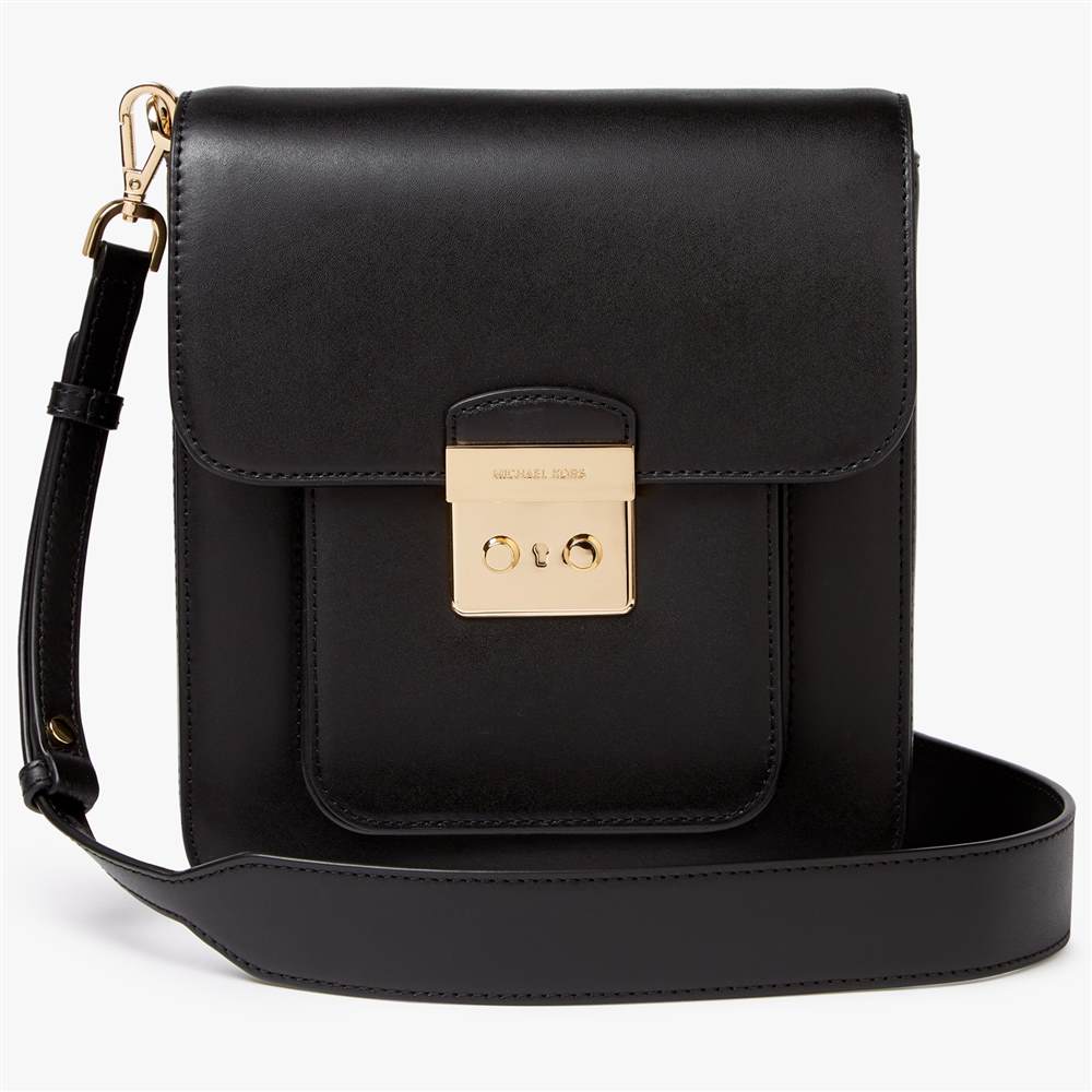 MICHAEL Michael Kors Sloan Editor Leather Messenger Bag Black MICHAEL Michael Kors Handbags MICHAEL Michael Kors Sloan Editor Leather Messenger Bag Black MICHAEL Michael Kors Handbags