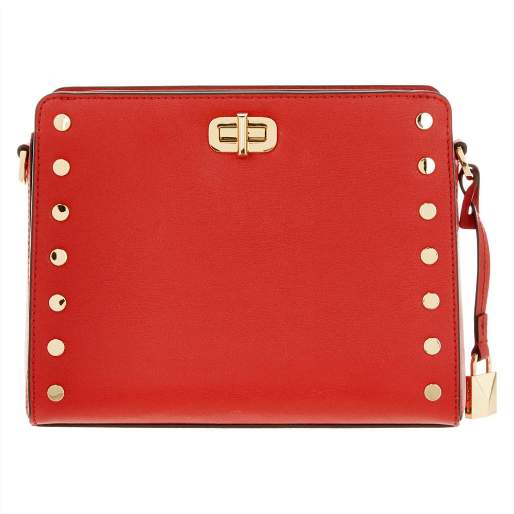 MICHAEL Michael Kors Sylvie Leather Medium Messenger BagBright Red MICHAEL Michael Kors Handbags MICHAEL Michael Kors Sylvie Leather Medium Messenger BagBright Red MICHAEL Michael Kors Handbags